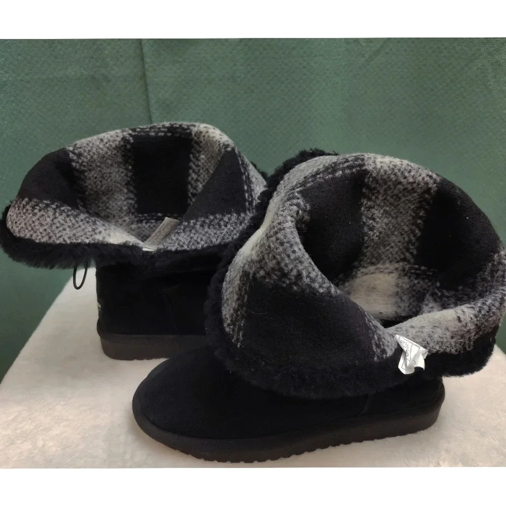 Koolaburra by UGG Black Kinslei Winter Boots Size 6